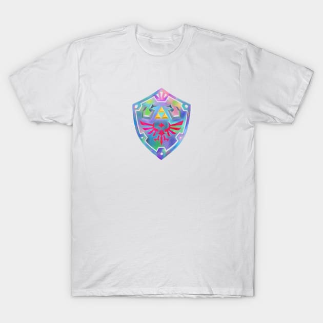 colorful shield T-Shirt by prettyguardianstudio